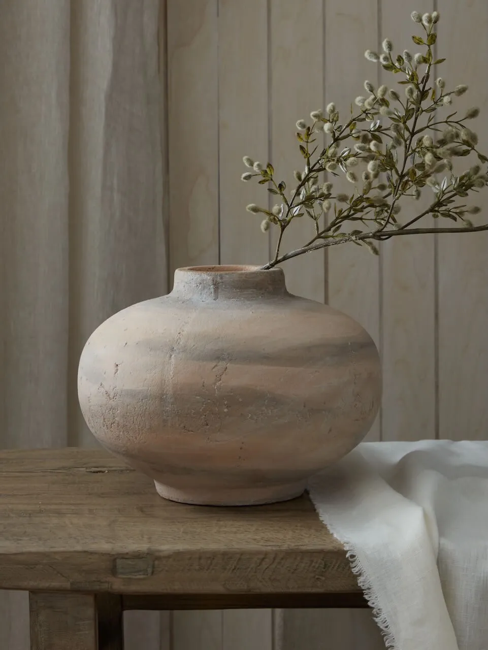 Alva Short Ceramic Vase