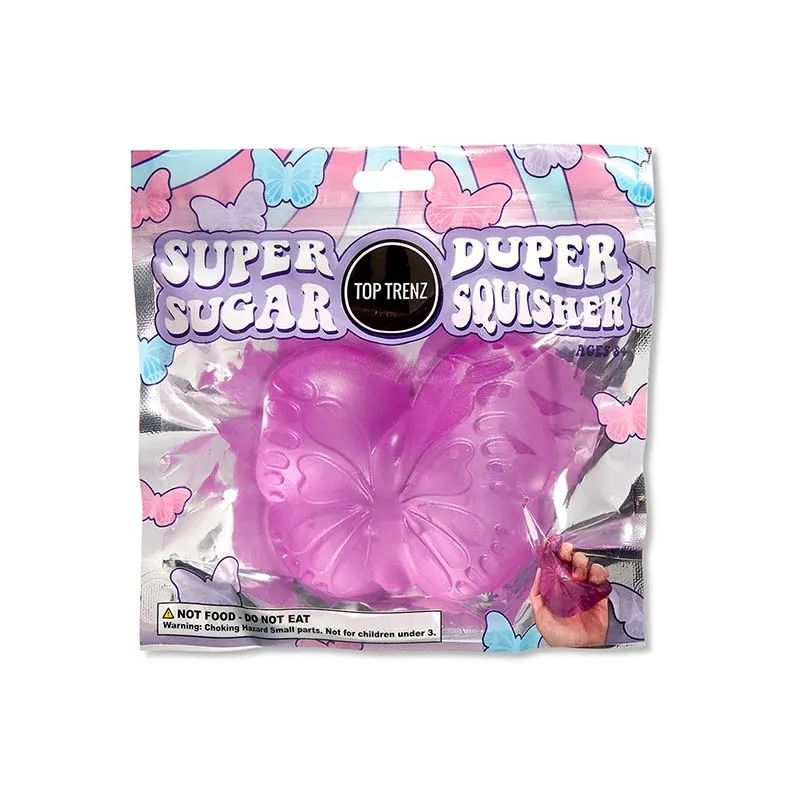 Assorted Butterfly Super Duper Sugar Squishers