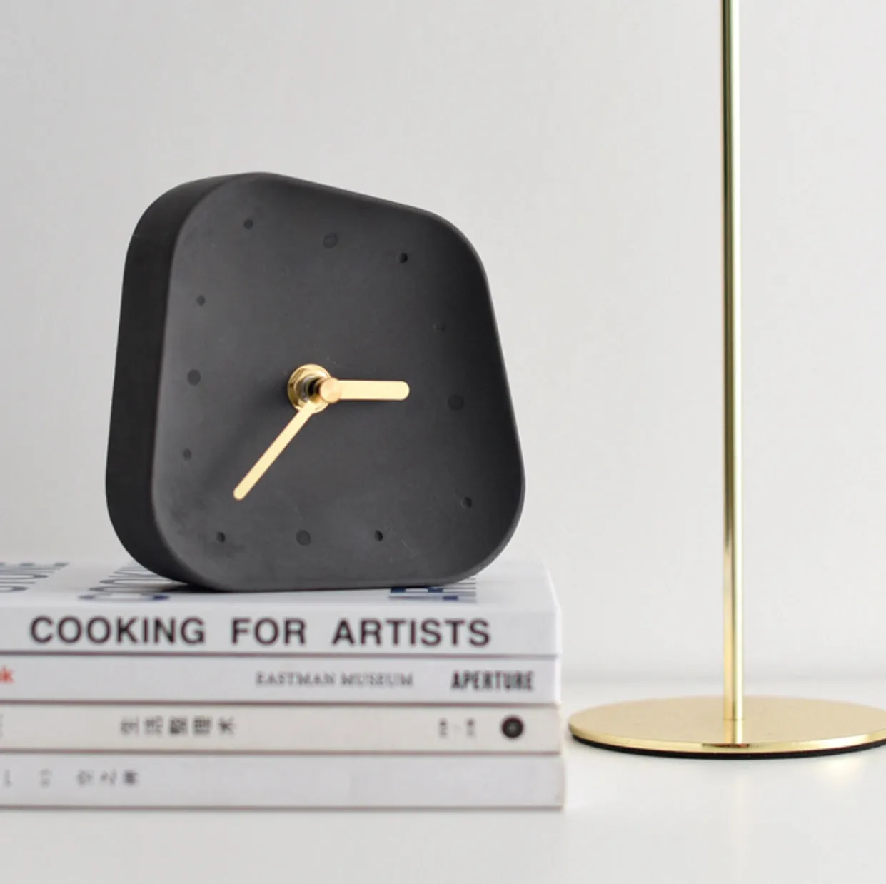 Asymetrical Modern Table Clock