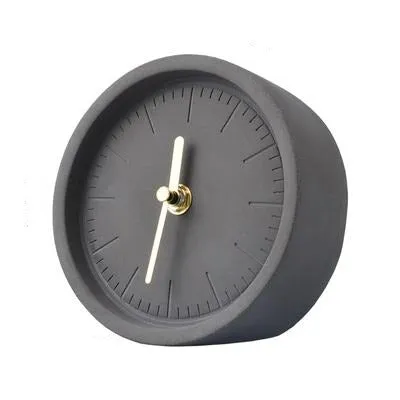 Asymetrical Modern Table Clock