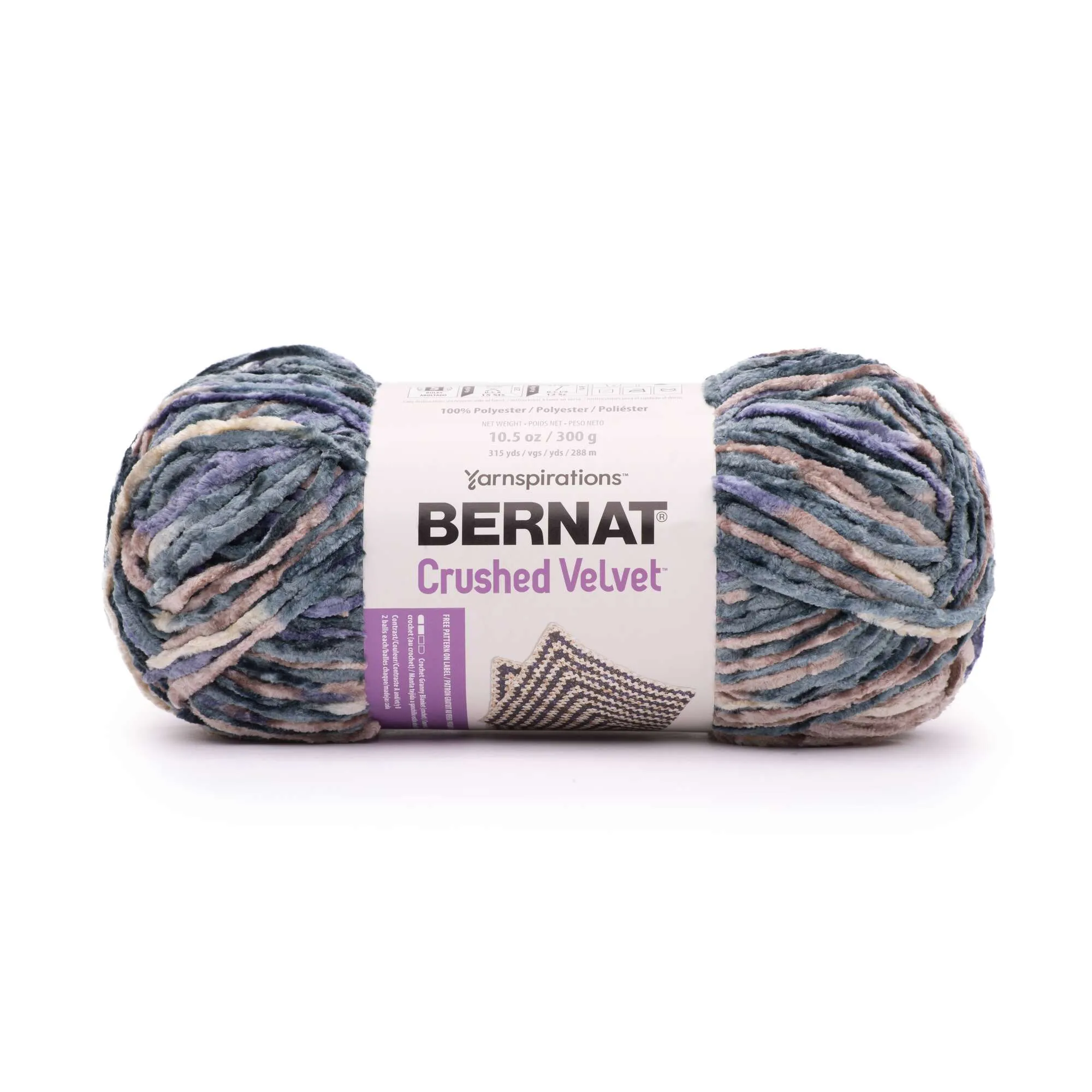 Bernat Crushed Velvet Yarn