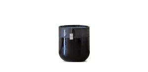 Black Pattern Print Pot