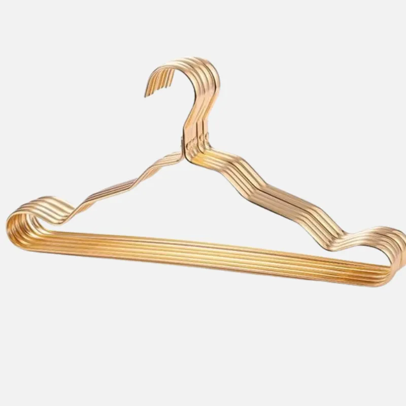 Colored Aluminum Clothes Hanger Set