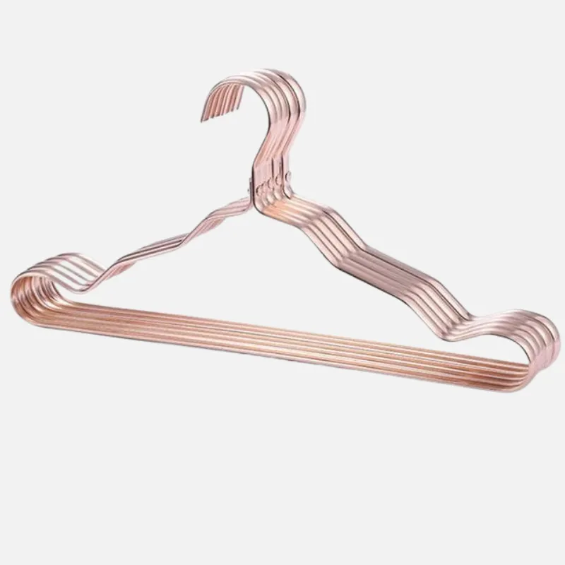 Colored Aluminum Clothes Hanger Set