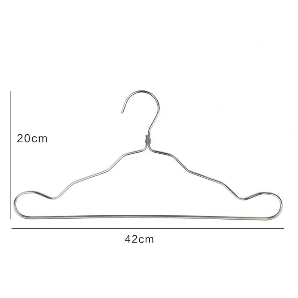 Colored Aluminum Clothes Hanger Set