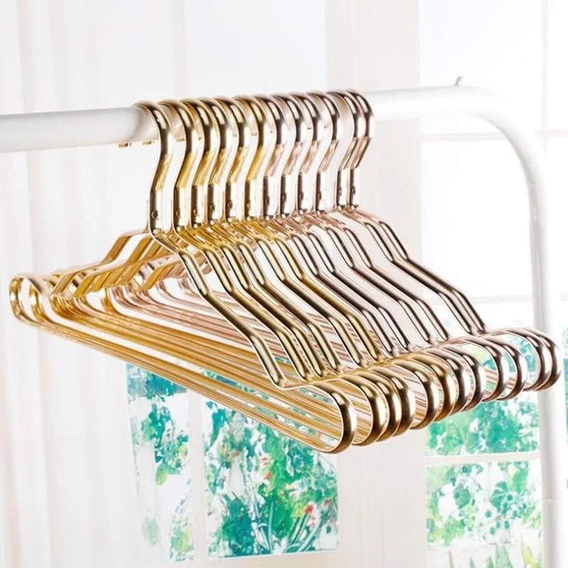 Colored Aluminum Clothes Hanger Set