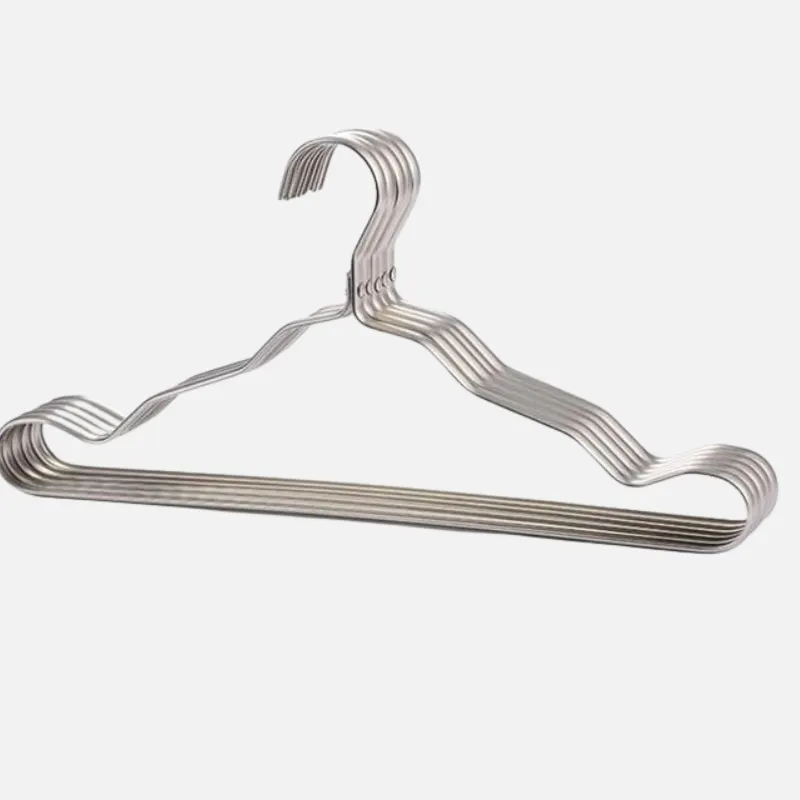 Colored Aluminum Clothes Hanger Set