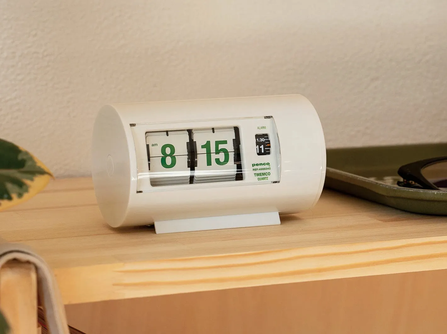 Desk Clock White