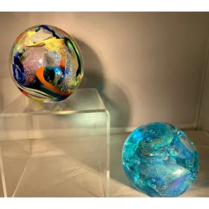 Dichroic Glass Paperweight