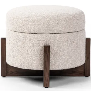 Esben 25" Storage Ottoman, Sattley Fog