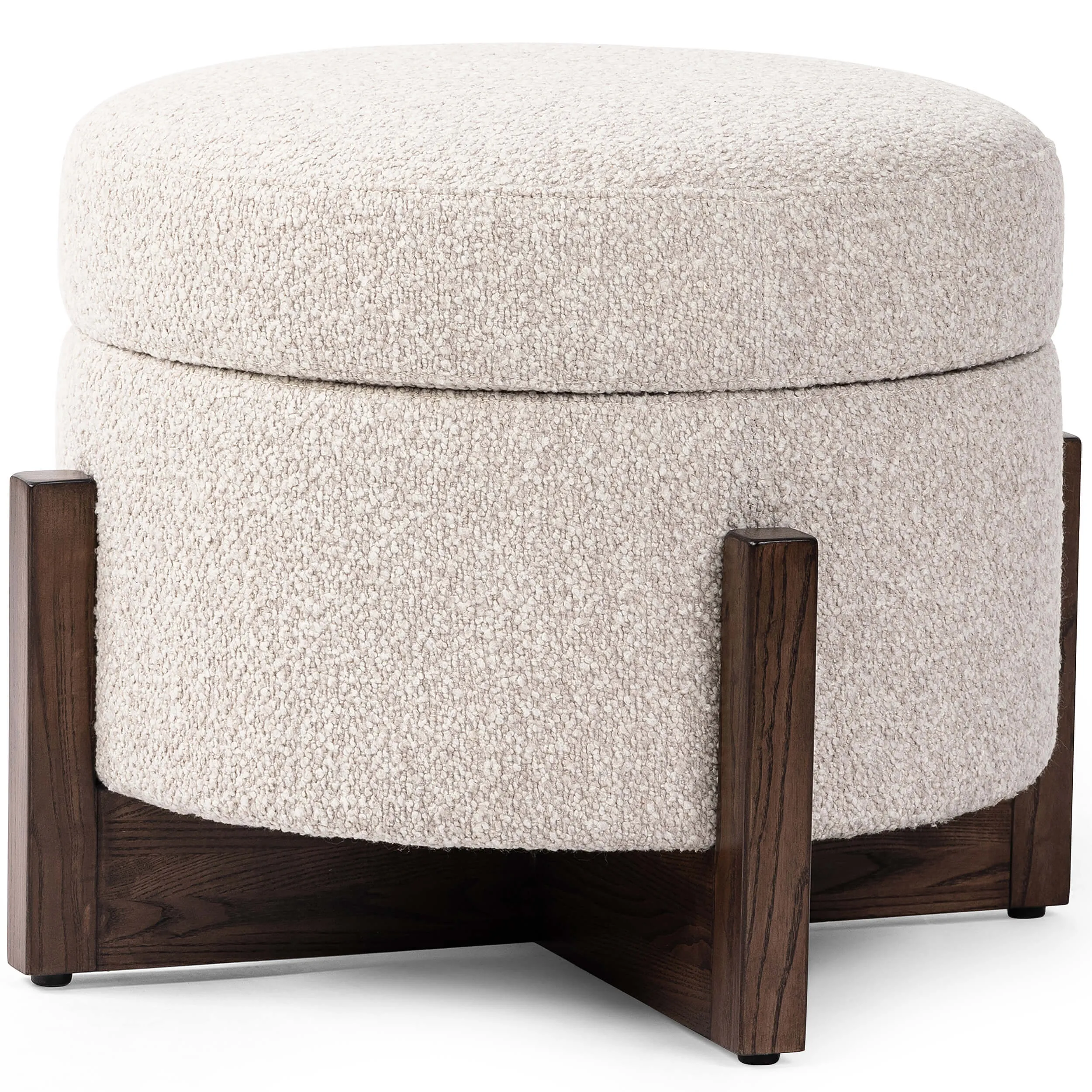 Esben 25" Storage Ottoman, Sattley Fog