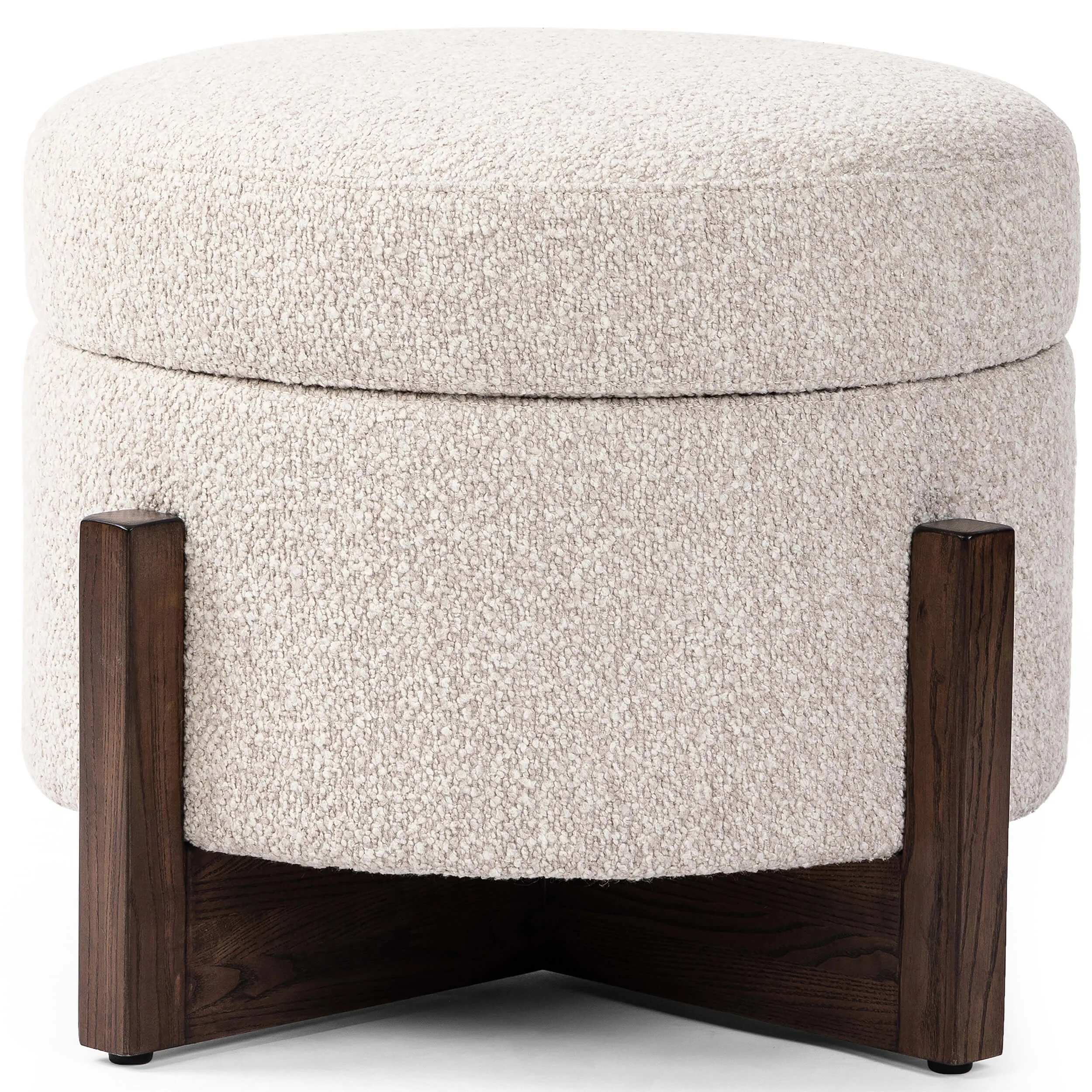 Esben 25" Storage Ottoman, Sattley Fog