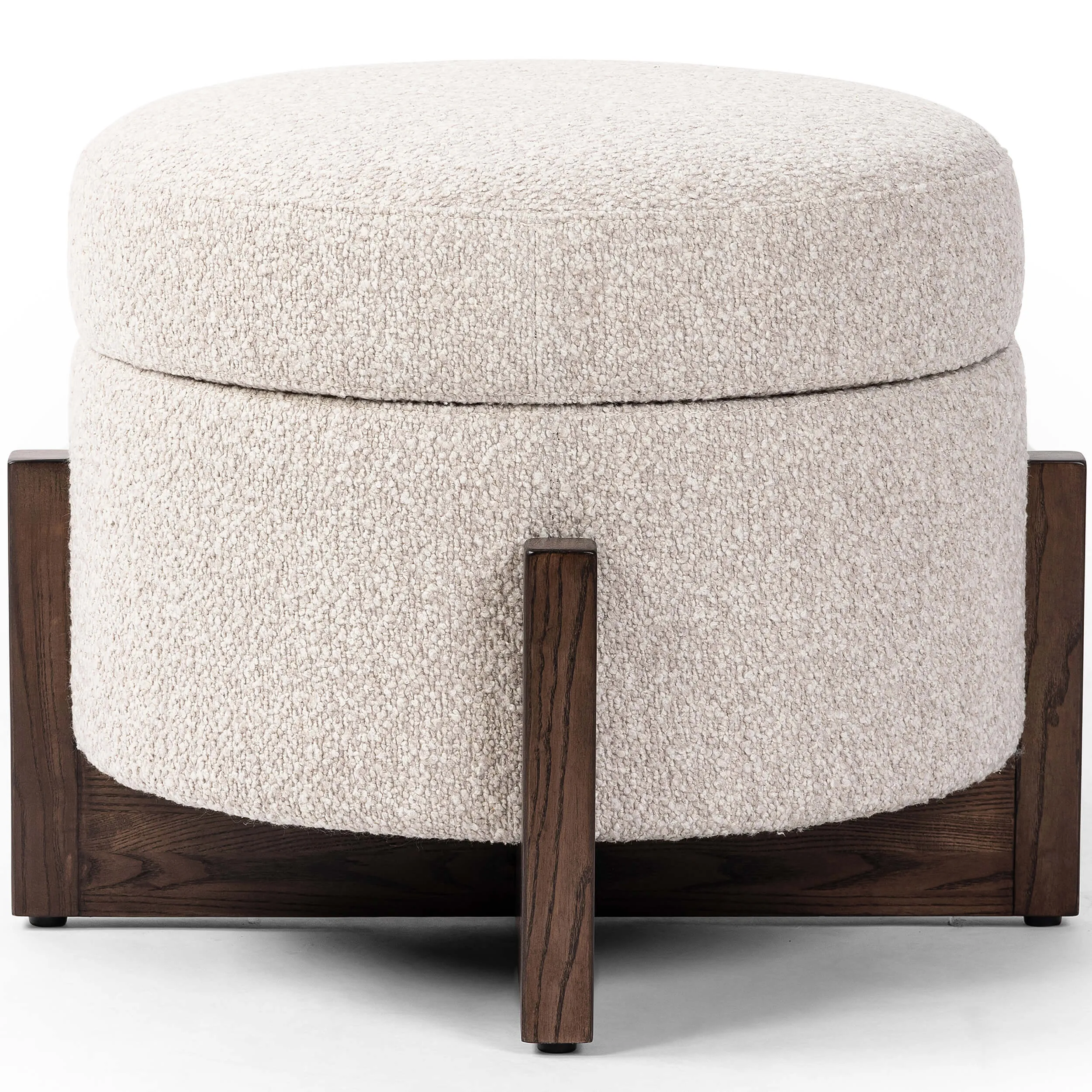 Esben 25" Storage Ottoman, Sattley Fog