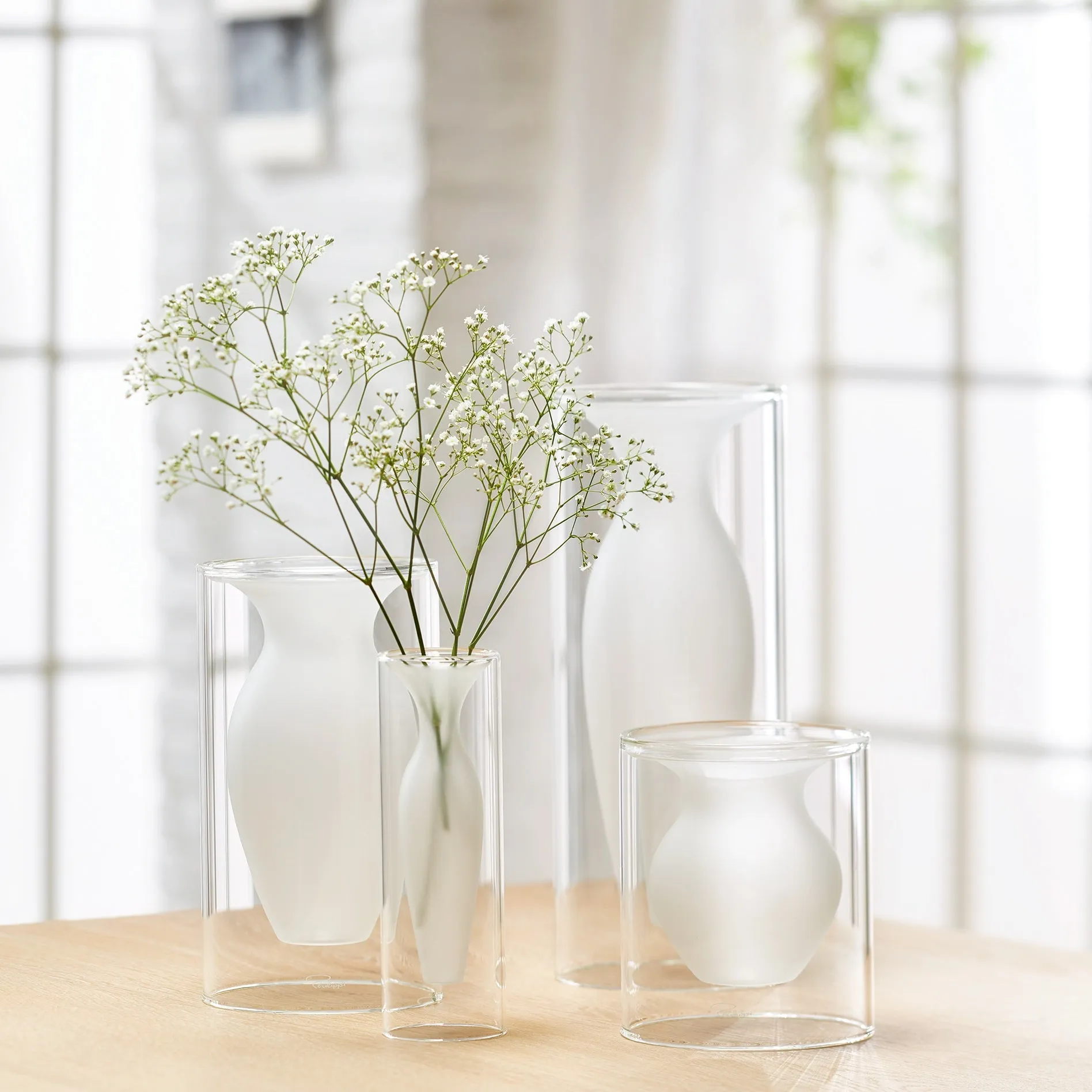 Esmeralda Glass Vases