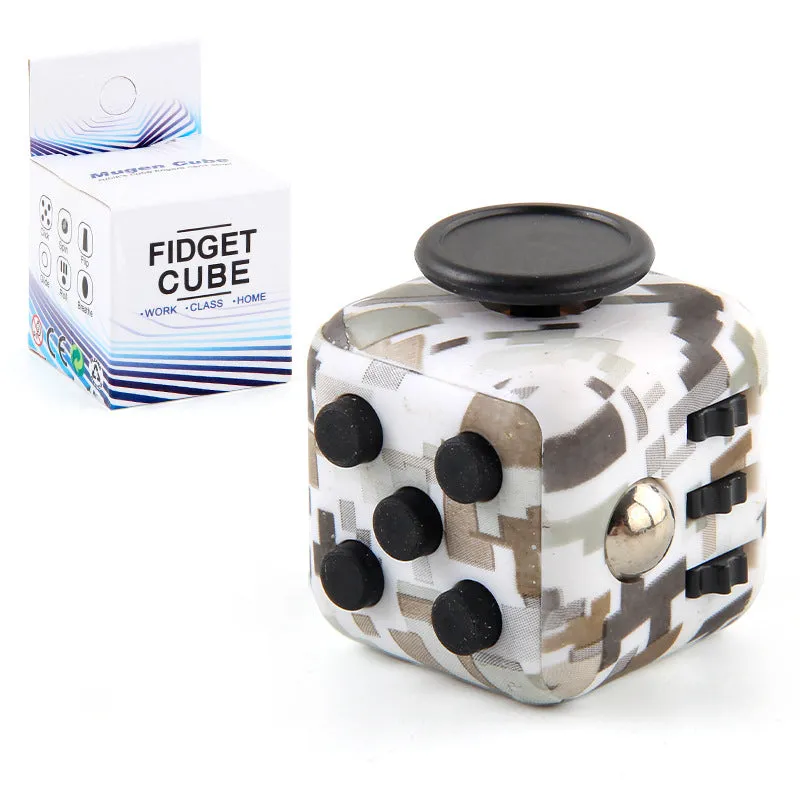 Fidget Cube Toy Relaxing Mini Puzzle Cube Toy Click Ball