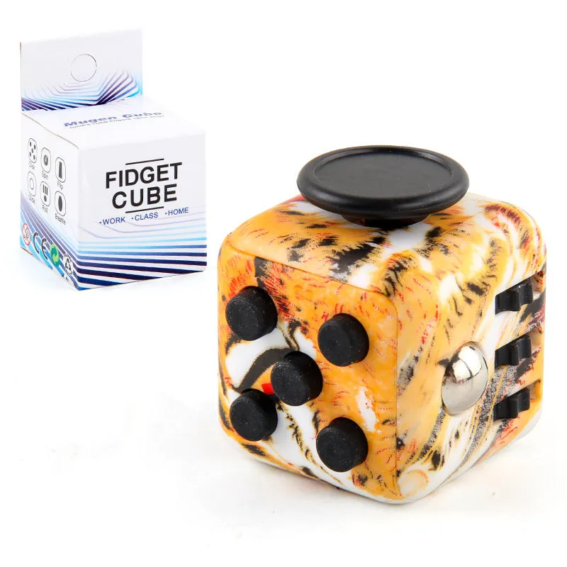 Fidget Cube Toy Relaxing Mini Puzzle Cube Toy Click Ball