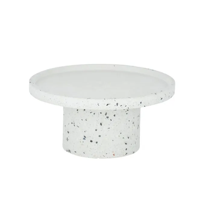 Giada Terrazzo Plant Stand White