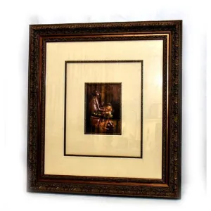 Grandpa & Grandkids Cooper Wall Art Framed
