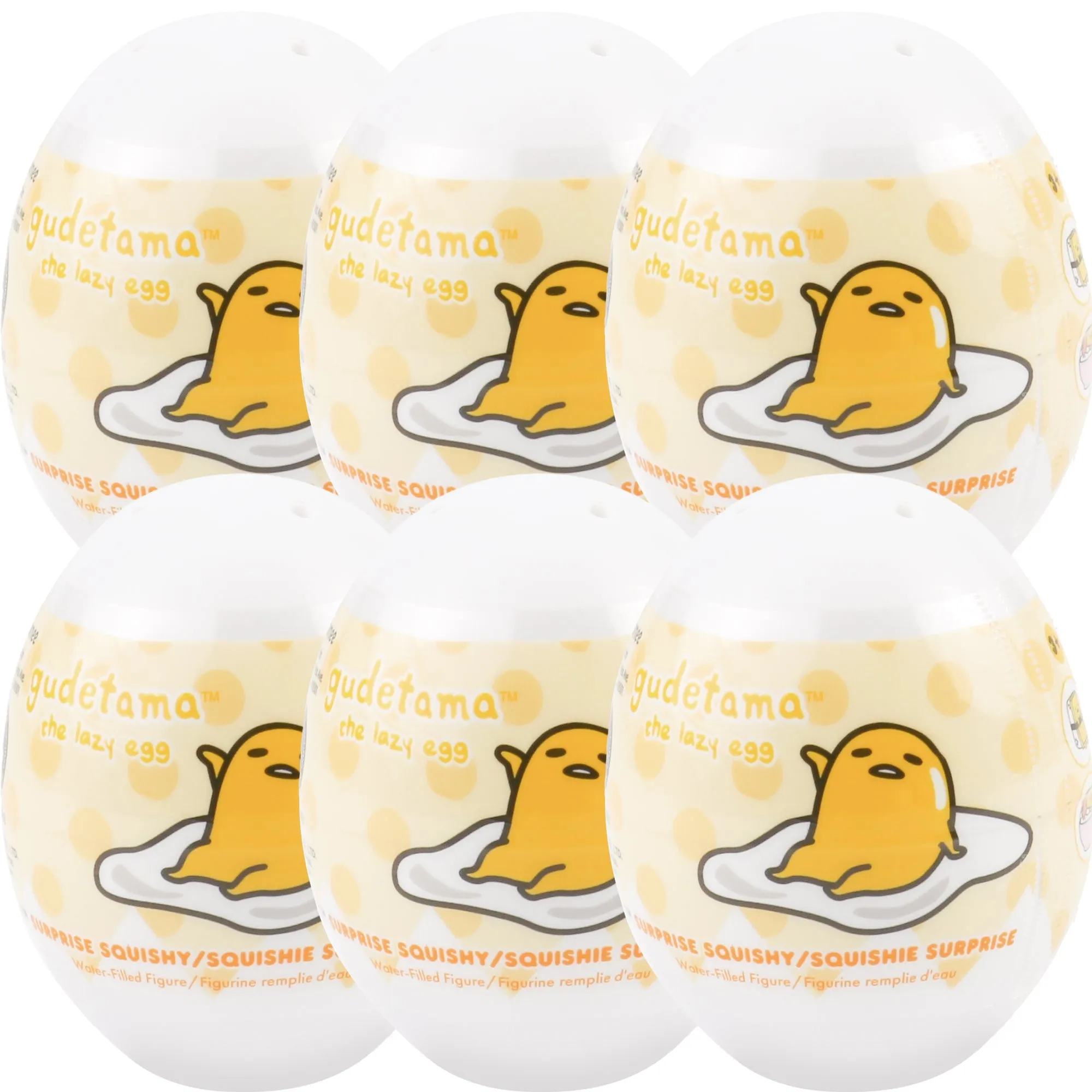 Gudetama Capsule Squishies (Series 1)