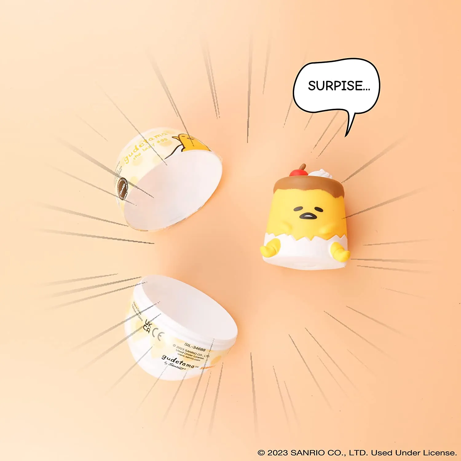 Gudetama Capsule Squishies (Series 1)