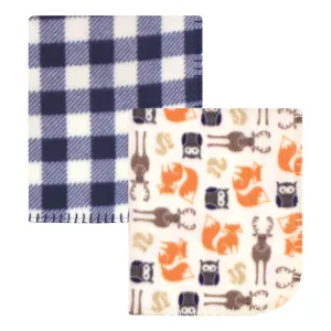 Hudson Baby Fleece Blankets, Forest