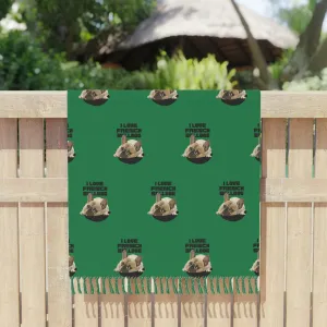 I love my French Bulldog Dog POD Boho Beach Cloth