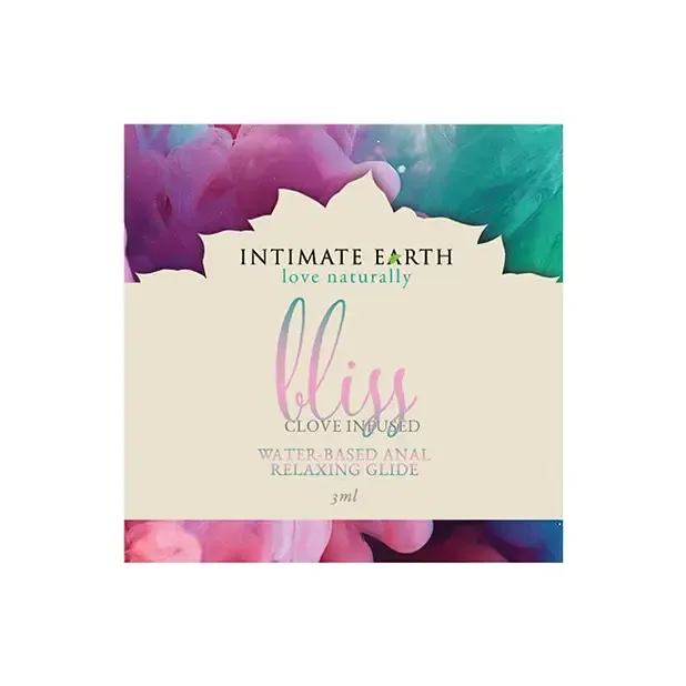 Intimate Earth Bliss Clove Infused Water-Based Anal Relaxing Glide 2 oz.