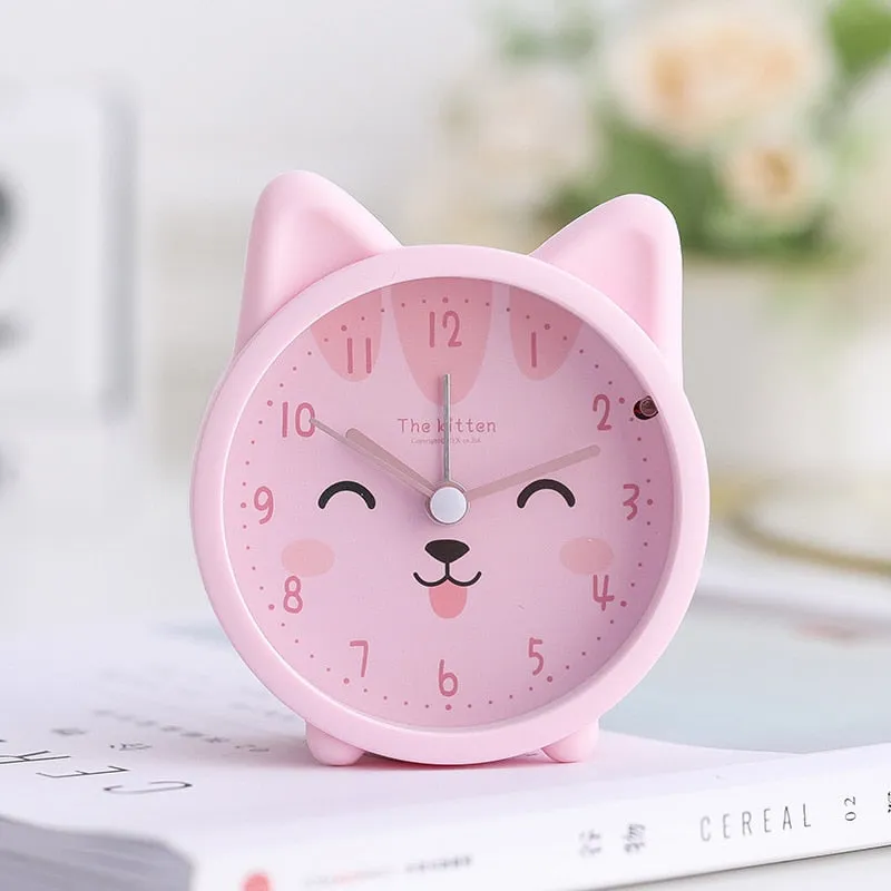 Kawaii Animal Silicone Alarm Clock