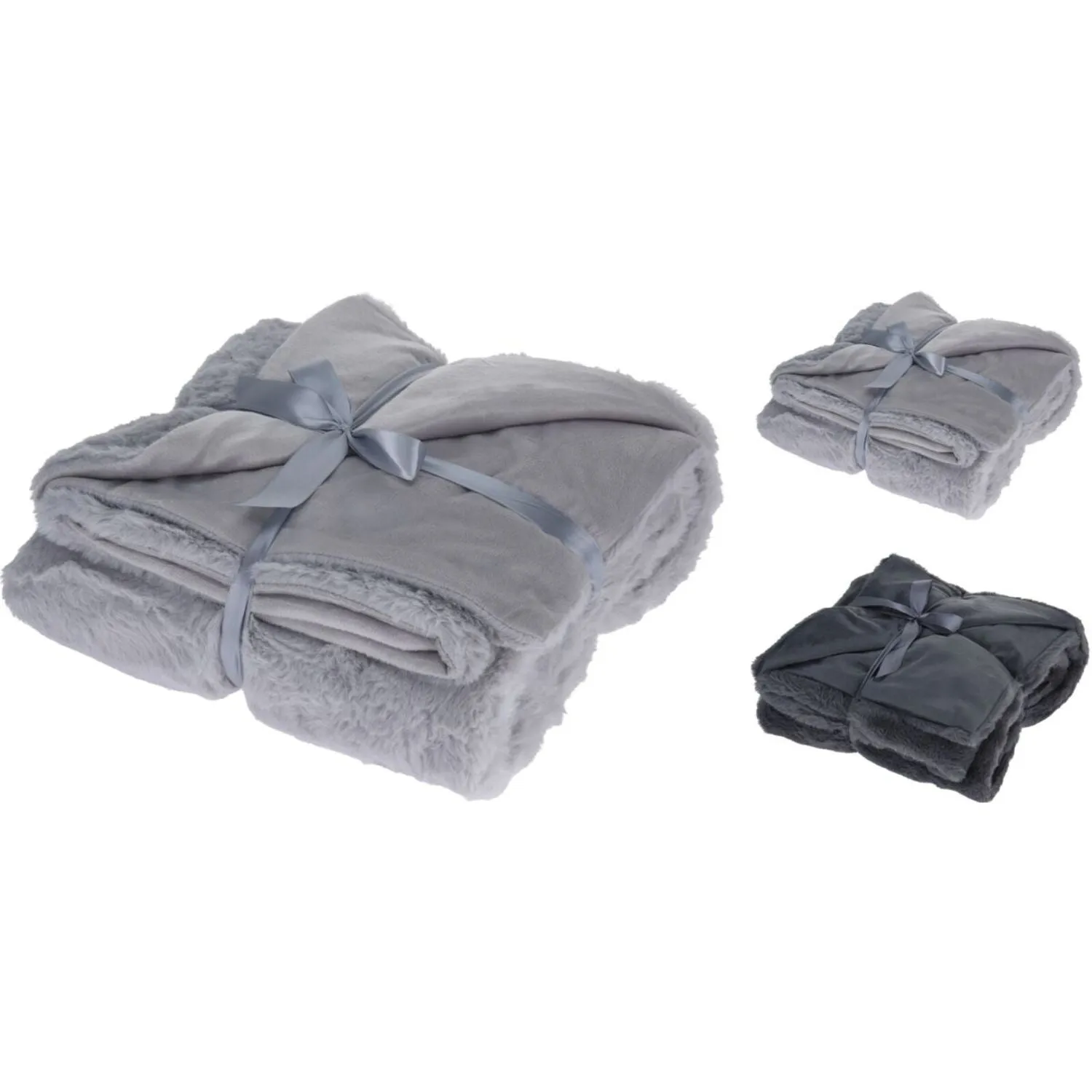 Koopman 180cm Grey Blanket (Choice of 2)