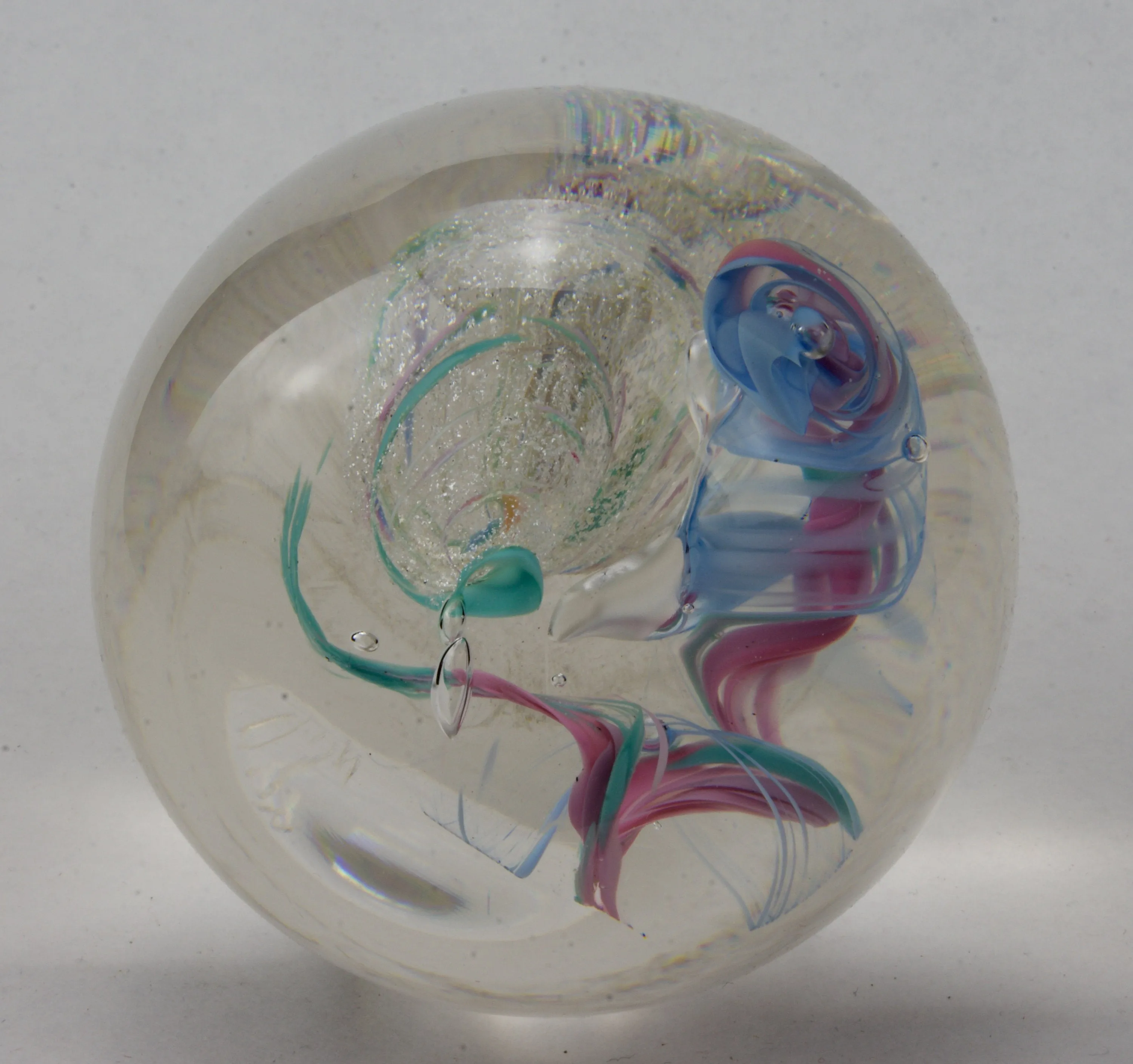 Lisa Leydon - Art Glass Paperweight Signed