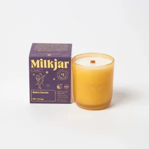 Milk Jar Candle Co - Before Sunrise Milk & Honey Coconut Soy 8oz Candle