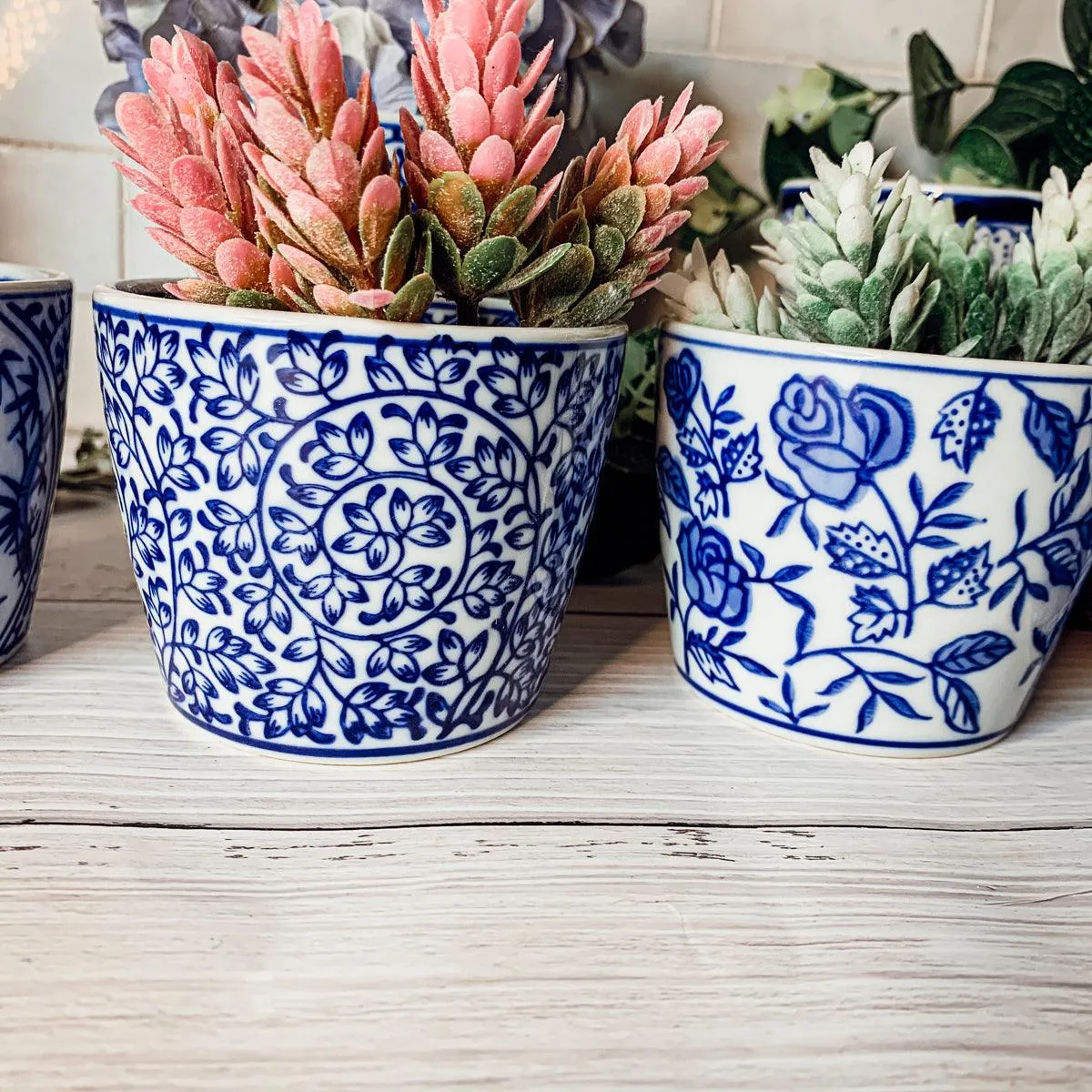 Mini Chinoiserie Cachepots