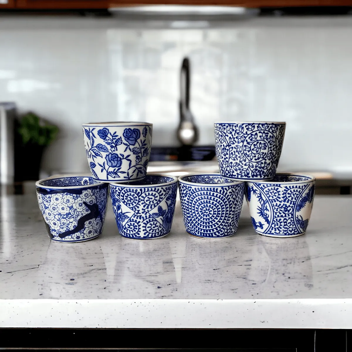 Mini Chinoiserie Cachepots