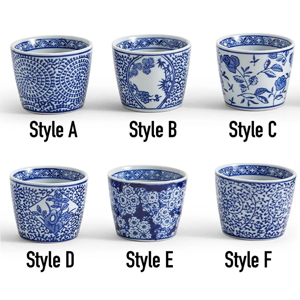 Mini Chinoiserie Cachepots