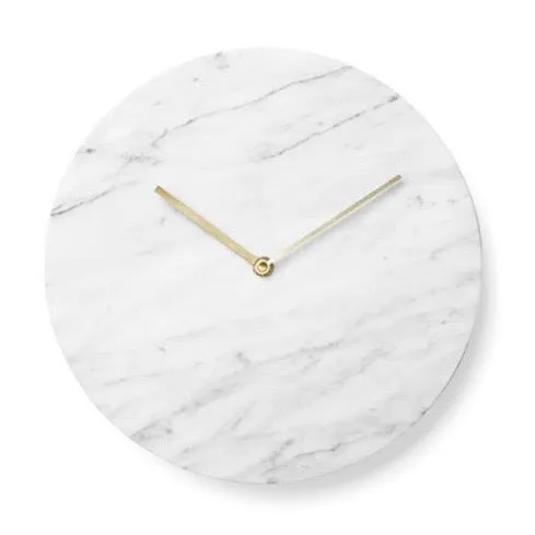 Minimalist Marble Wall Clock