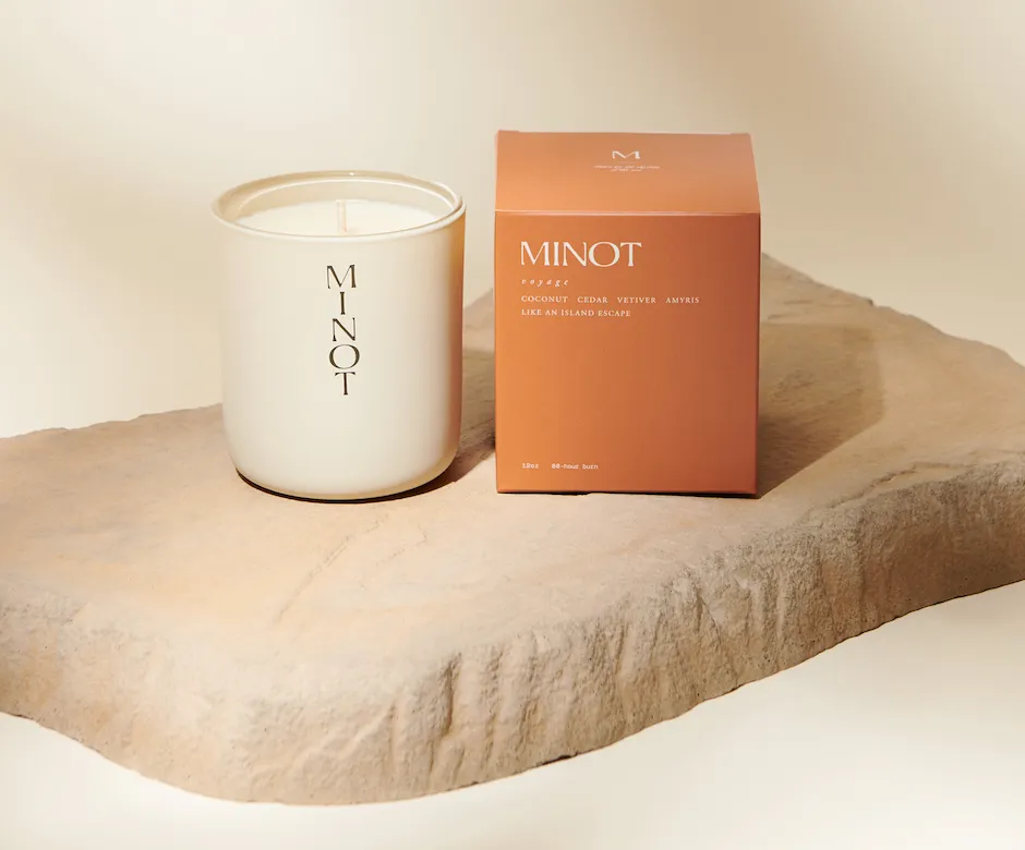 Minot Large Candle