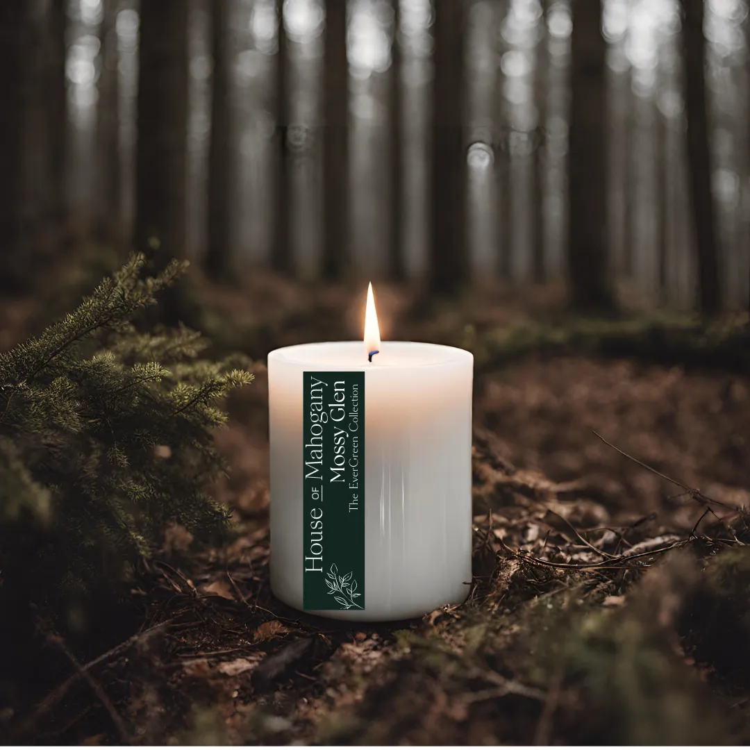 Mossy Glen Candle : The Evergreen Collection