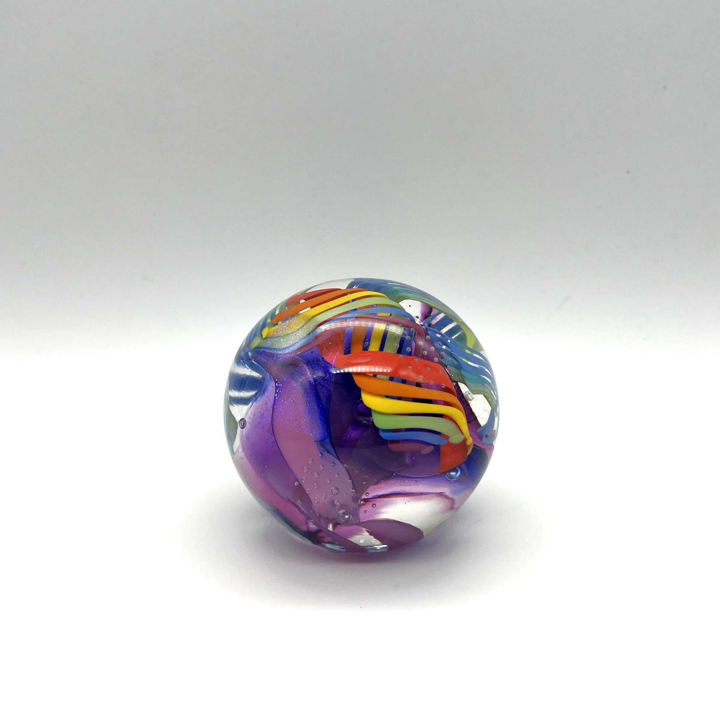 Multiverse Paperweights, Small by Tropical Iceberg Glass