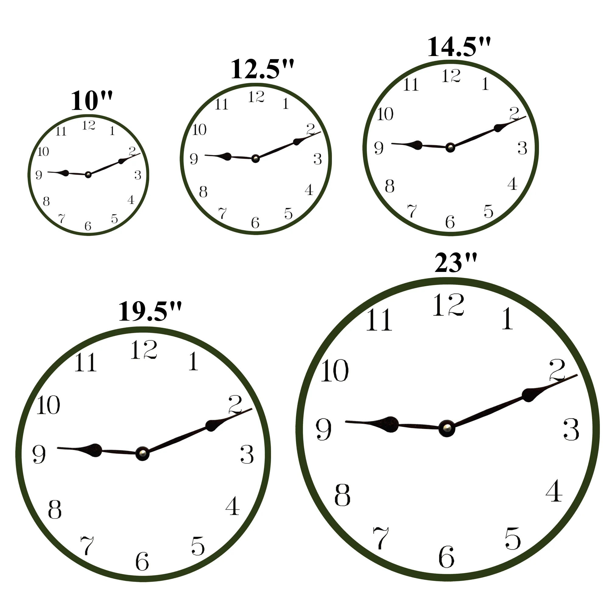 Personalized Longitude Latitude Coordinates Clock- Compass Clock