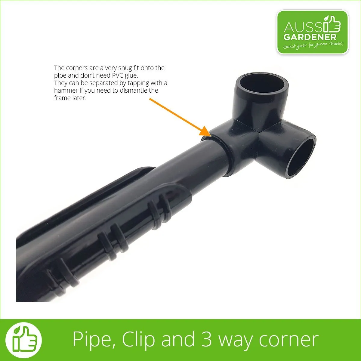 PestFree Parts: Black PVC Pipe