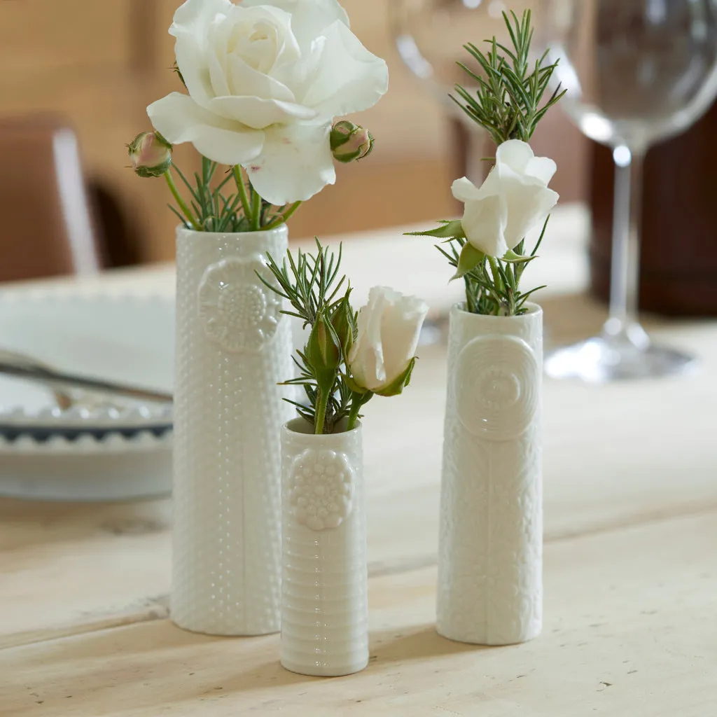 Pipanella Flock - Clean Linen - Set of Three Vases