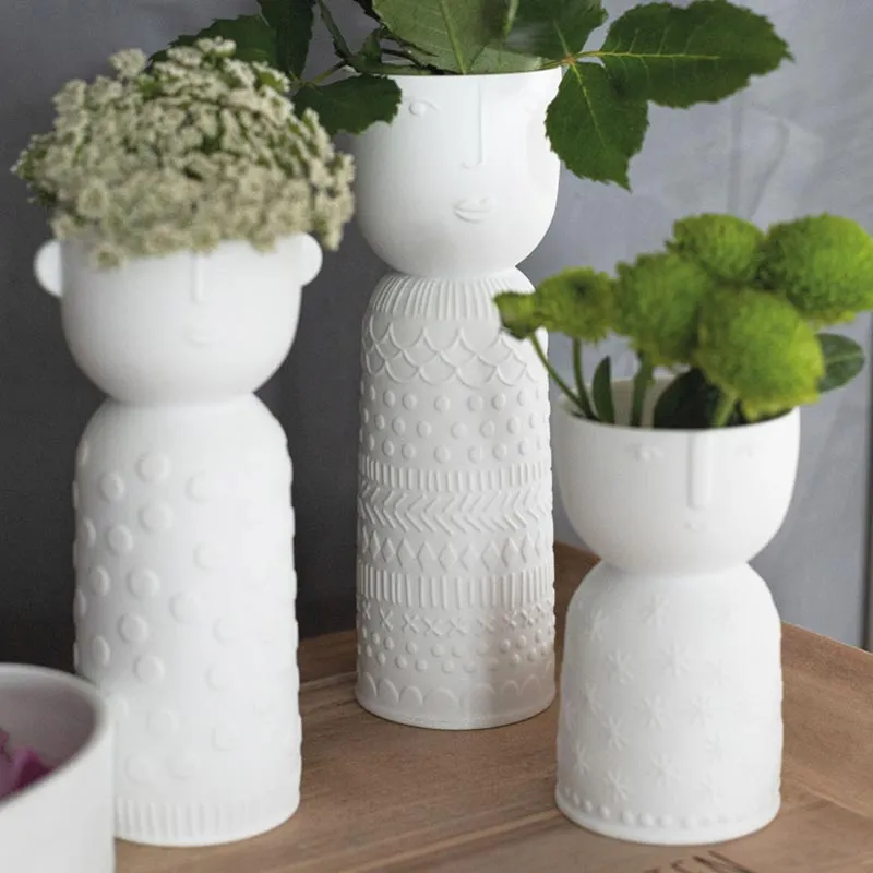 Porcelain Flower Vase