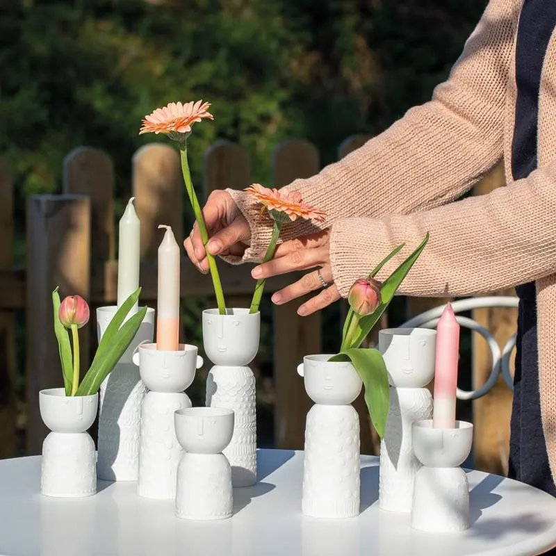 Porcelain Flower Vase