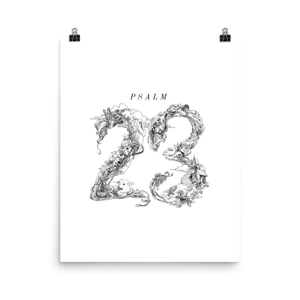 Psalm 23 (Print)