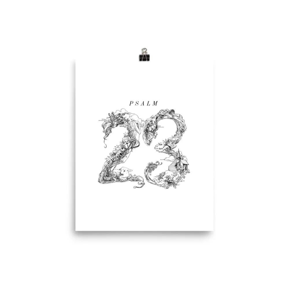 Psalm 23 (Print)