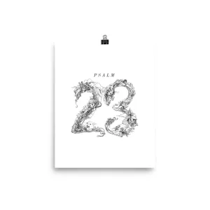 Psalm 23 (Print)