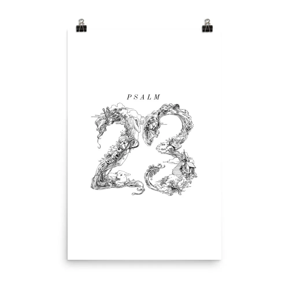 Psalm 23 (Print)