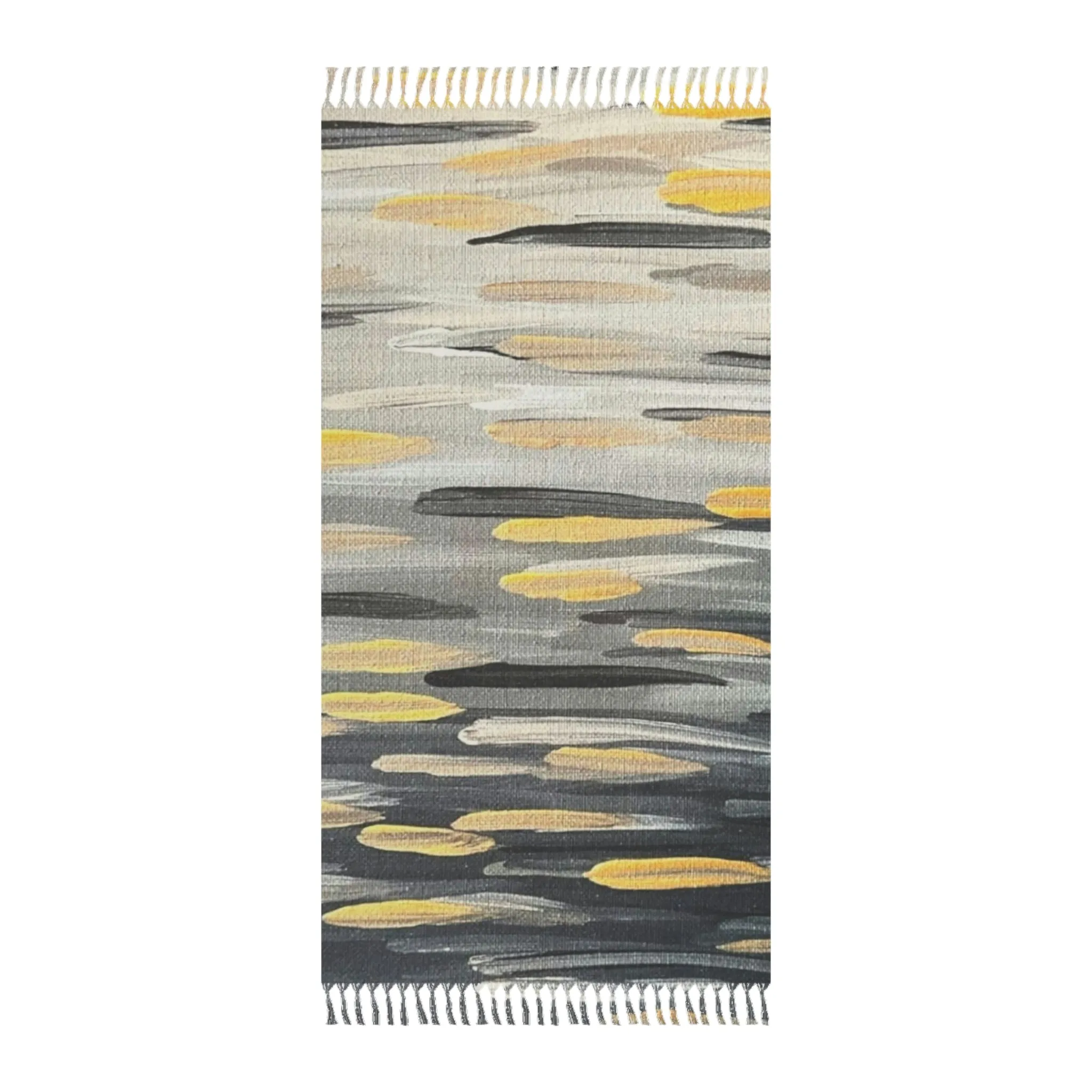 "Zebra Brushstrokes" Boho Beach Cloth