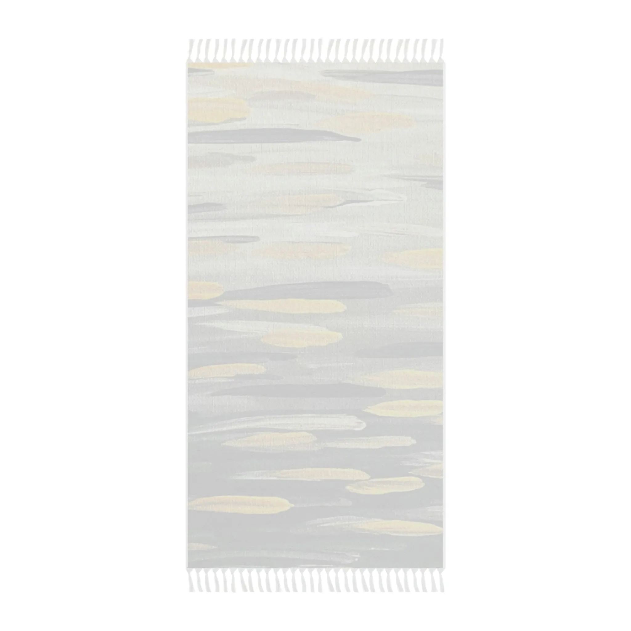 "Zebra Brushstrokes" Boho Beach Cloth