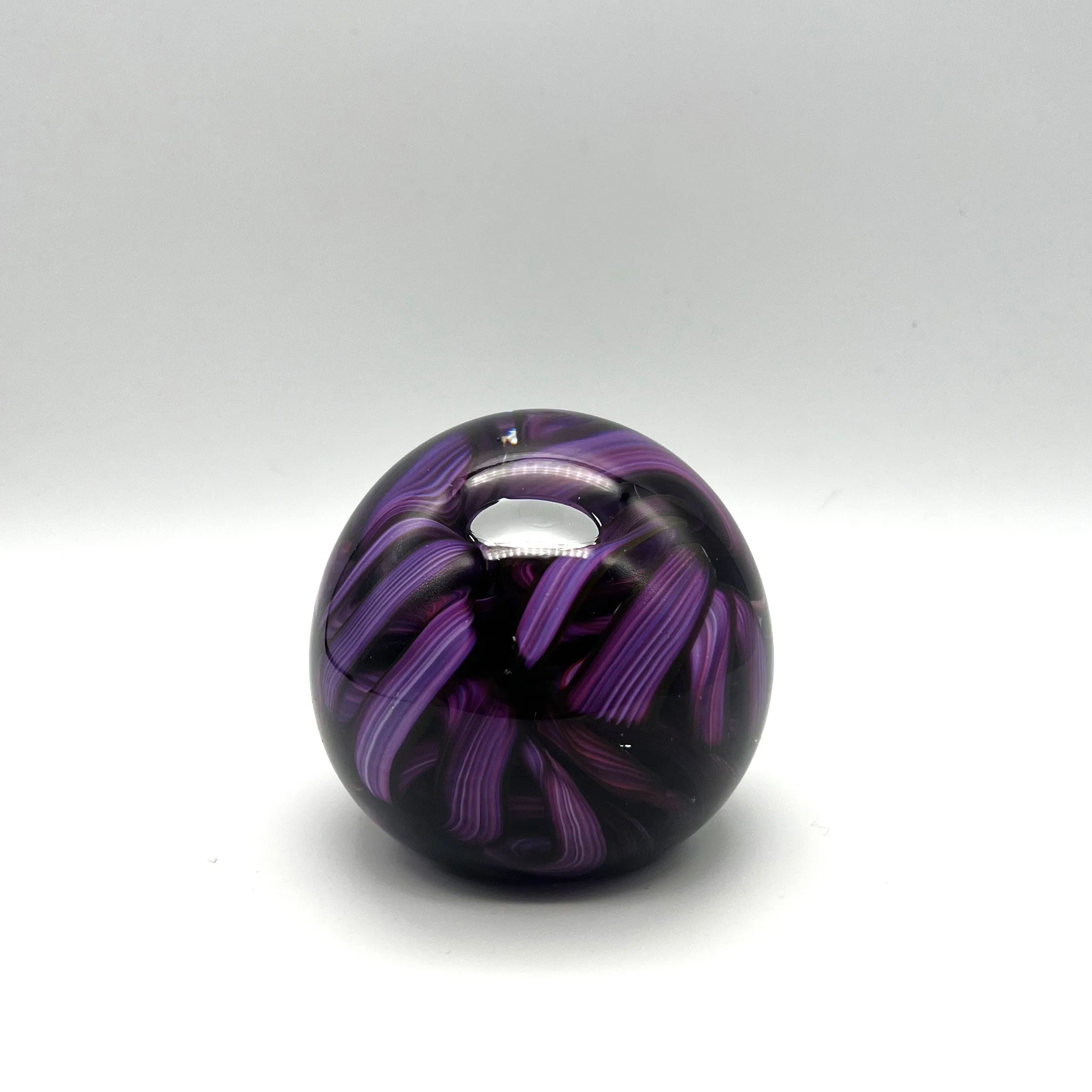 Ribbon Paperweight by Hudson Glass